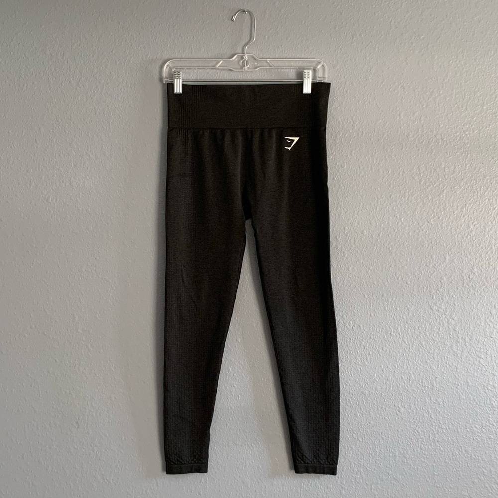 Gymshark | Vital Seamless Track Leggings in Black, Women’s Sz M